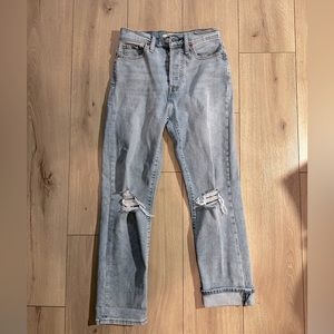 Levi’s ripped jeans